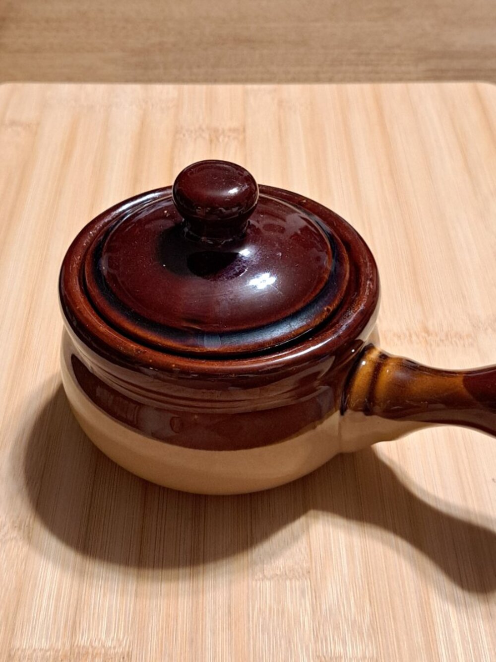 Vintage French Onion Soup Farmhouse Crock